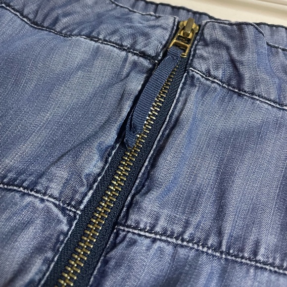 SALE&Discounted shipping!! HD in Paris Denim asymmetrical knee length skirt - Picture 11 of 16